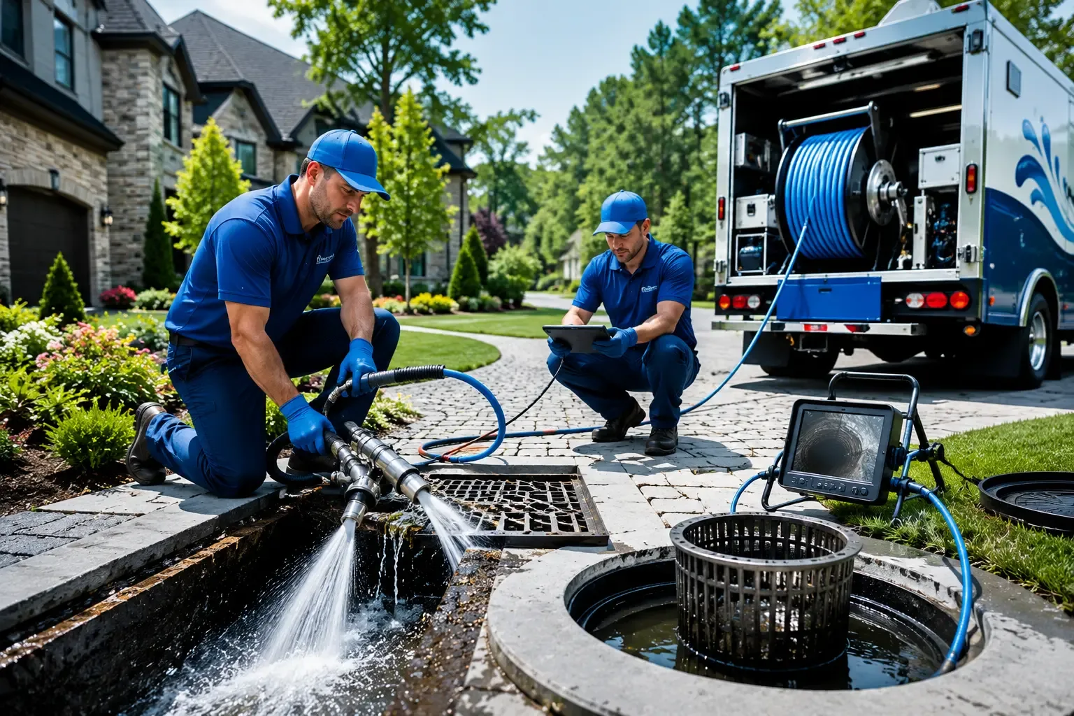 Local outdoor drain cleaning professionals in Leesville, OH