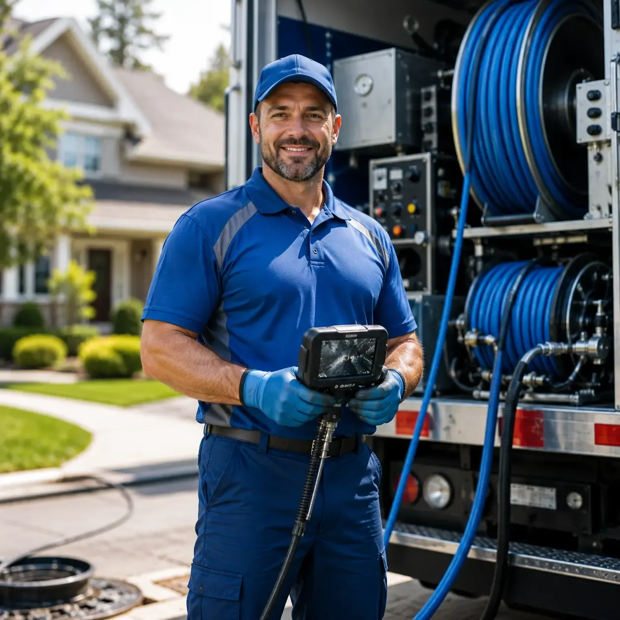 Local outdoor drain cleaning specialists in Leesville, OH
